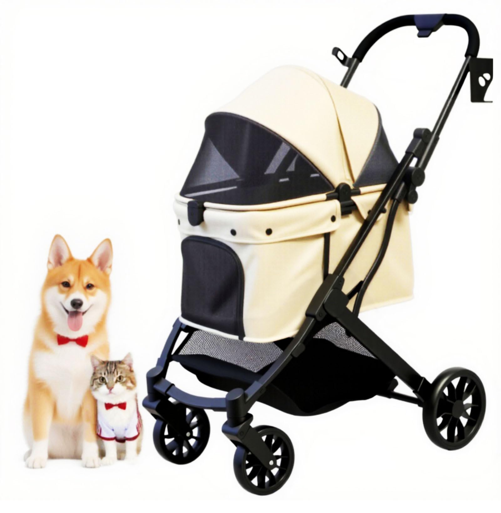 【新品】YOENBO ペットカート 小型犬 中型犬 猫 対応 折りたたみ Amazon.co.jp: YOENBO ペットカート 小型犬 中型犬 対応 対面/背面両用